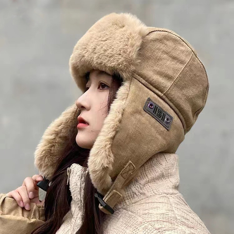 Winter Trapper Hat - Cappelli invernali in cotone per uomo