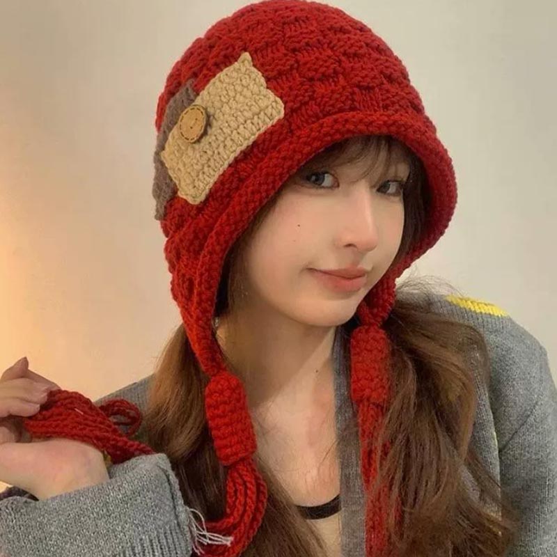 Winter Trapper Hat - Berretto Balaclava con Paraorecchie per Donne,